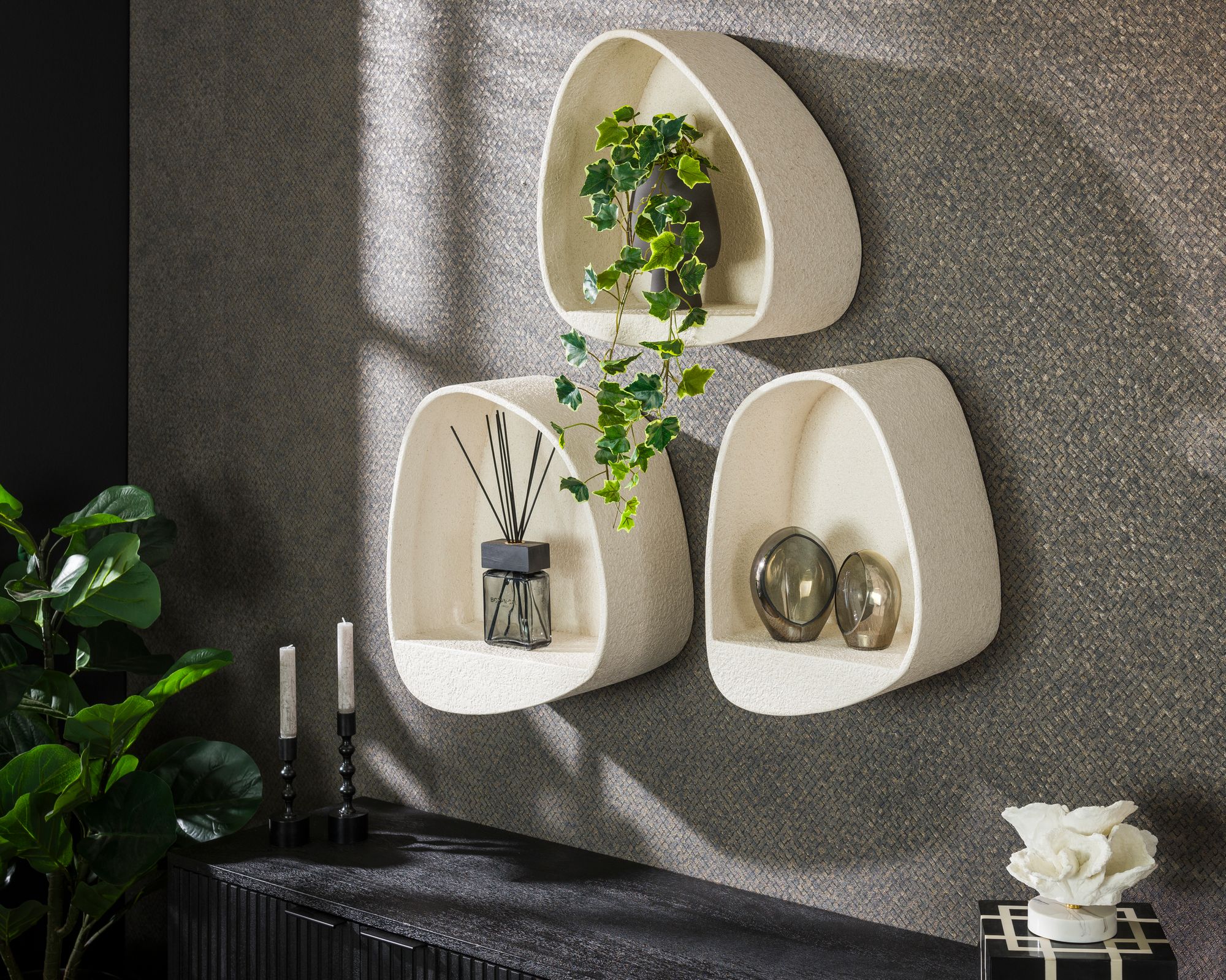 designline »Marmorverbundstoff« Wandsteindreieck