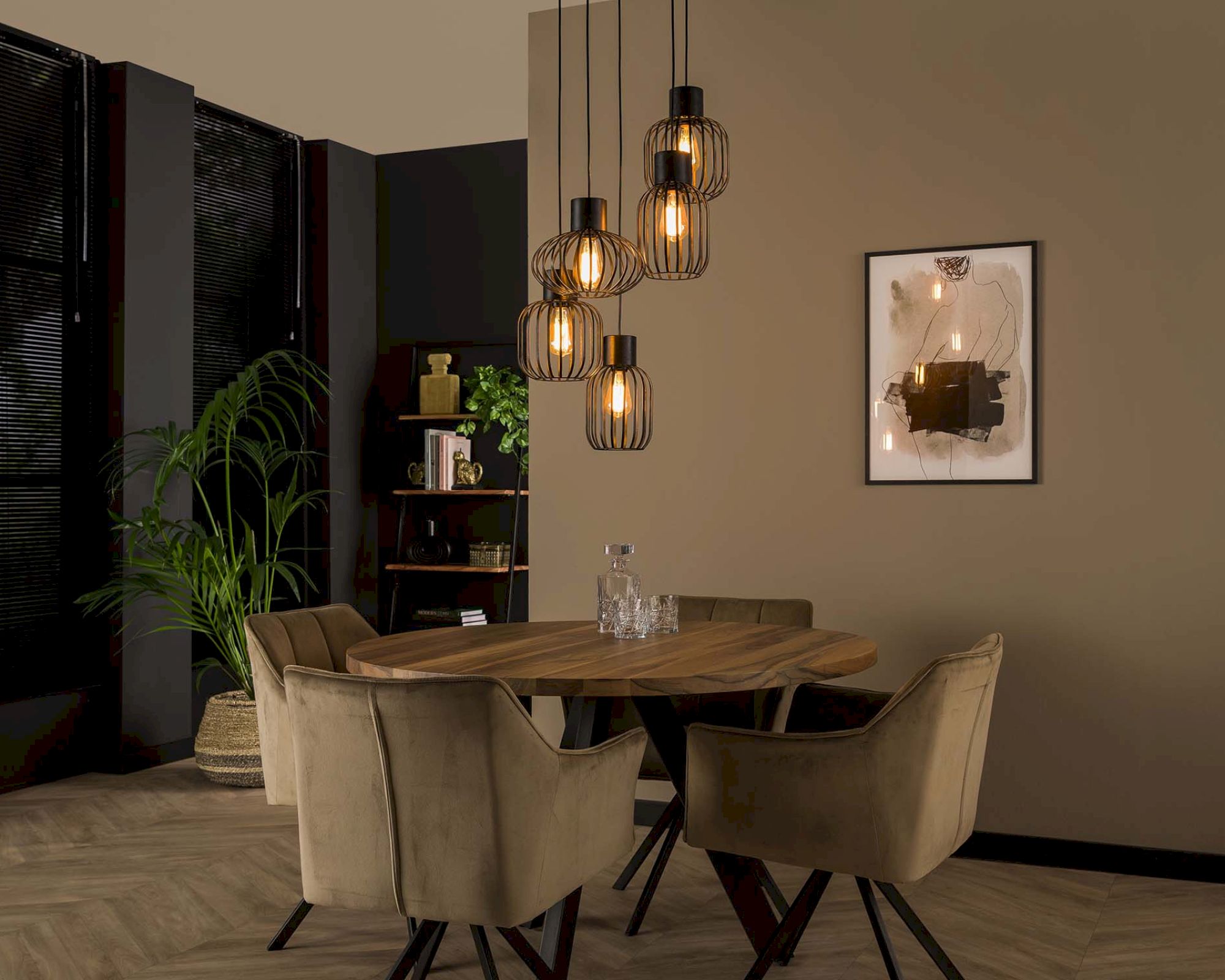 designline »Metallo« Hängelampe 47x180x47 cm