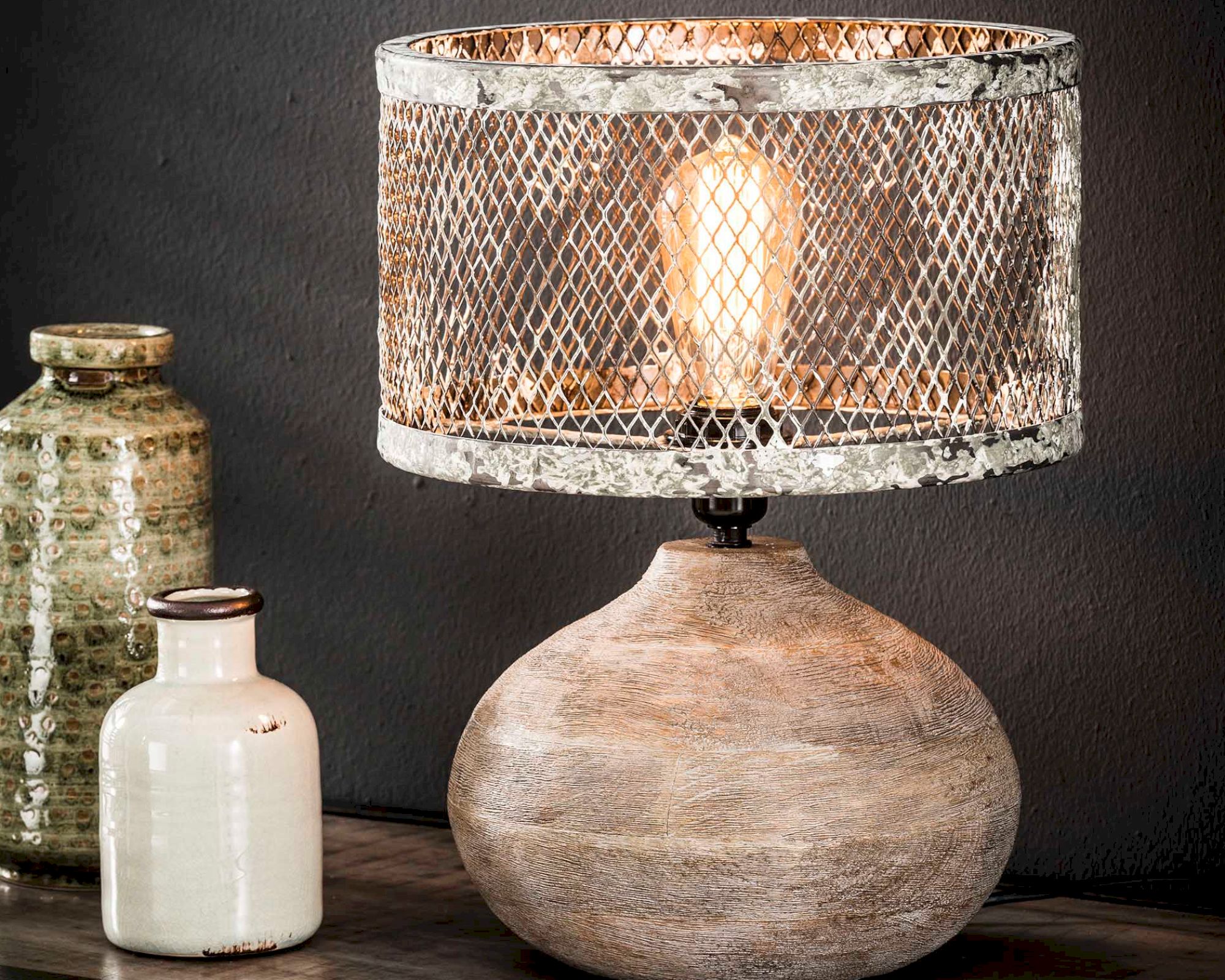 designline »Nevex« Tischlampe 31x40x31 cm