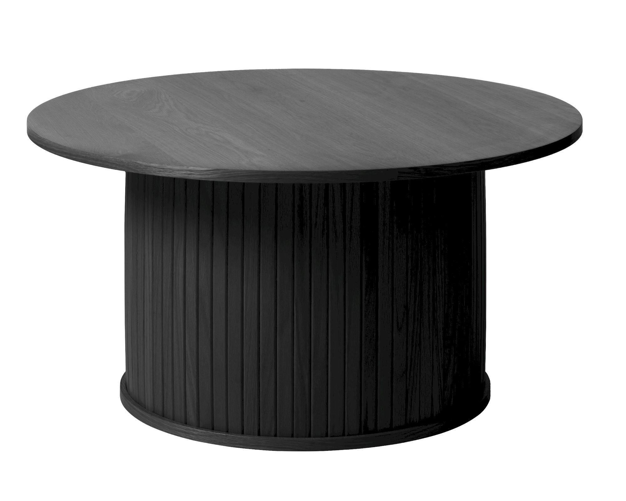 designline »Nola« Couchtisch schwarz Ø 90 cm