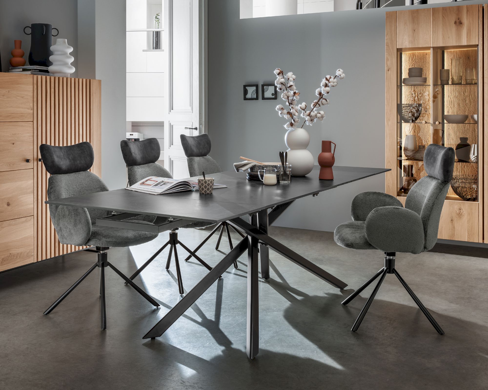 designline »Tokio« Esstisch mit Auszug 160/200/240x90 cm