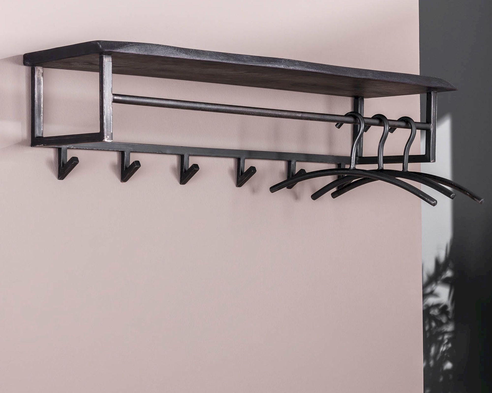 designline »Yucon« Garderobe 6 Haken 100x30x27 cm
