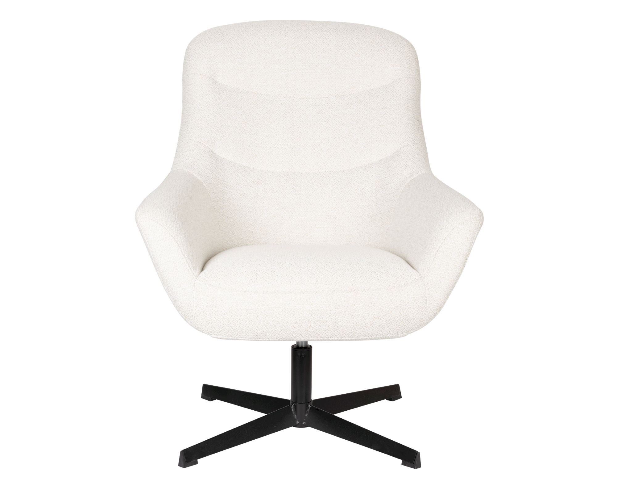 designline »Yuki« Lounge Stuhl weiß Polyester