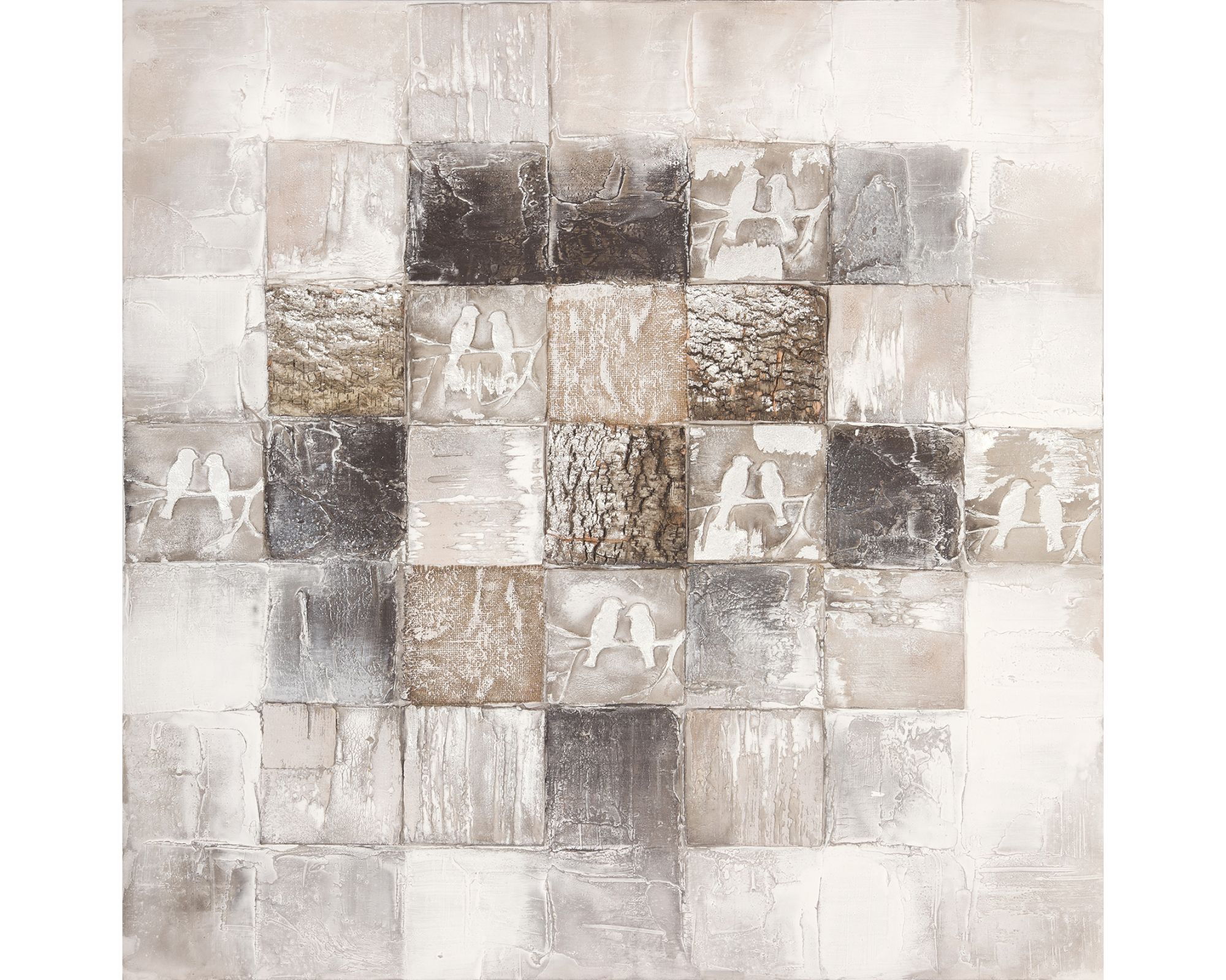 die Faktorei »Abstrakt ll« Wandbild 100x100 cm