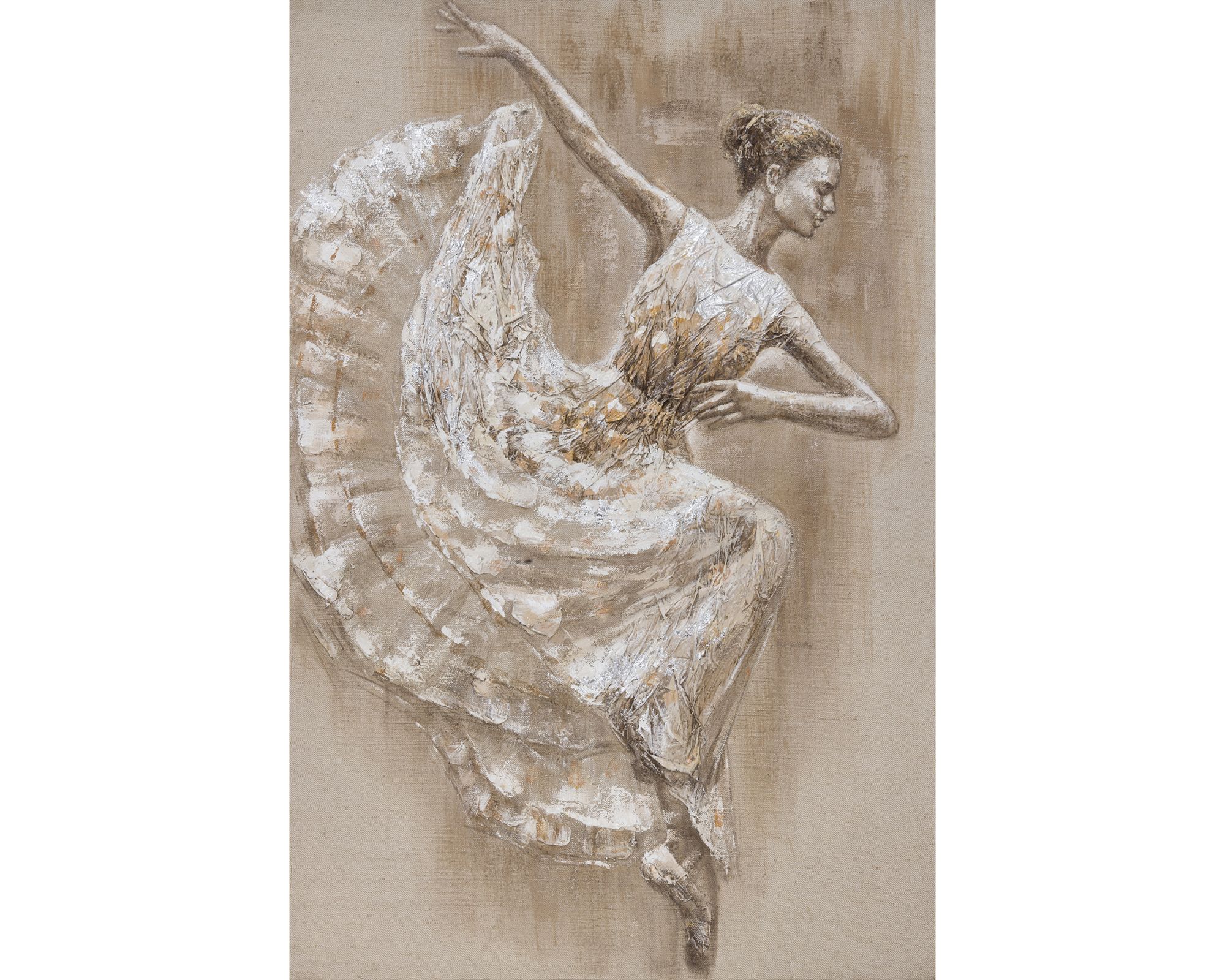die Faktorei »Ballerina tanzend« Wandbild 100x150 cm