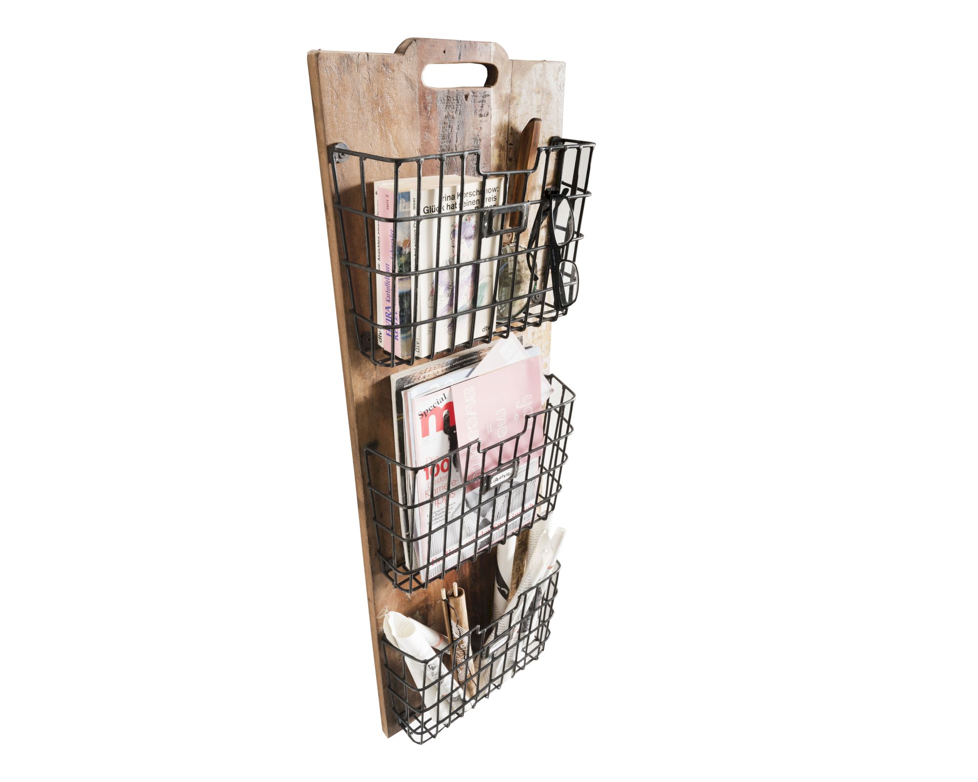 die Faktorei »Cale« Wand-Rack vintage