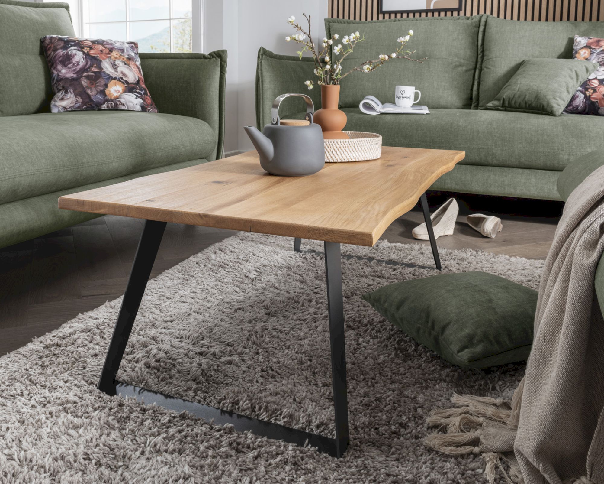 die Faktorei »Charlie« Couchtisch 100x40x60 cm