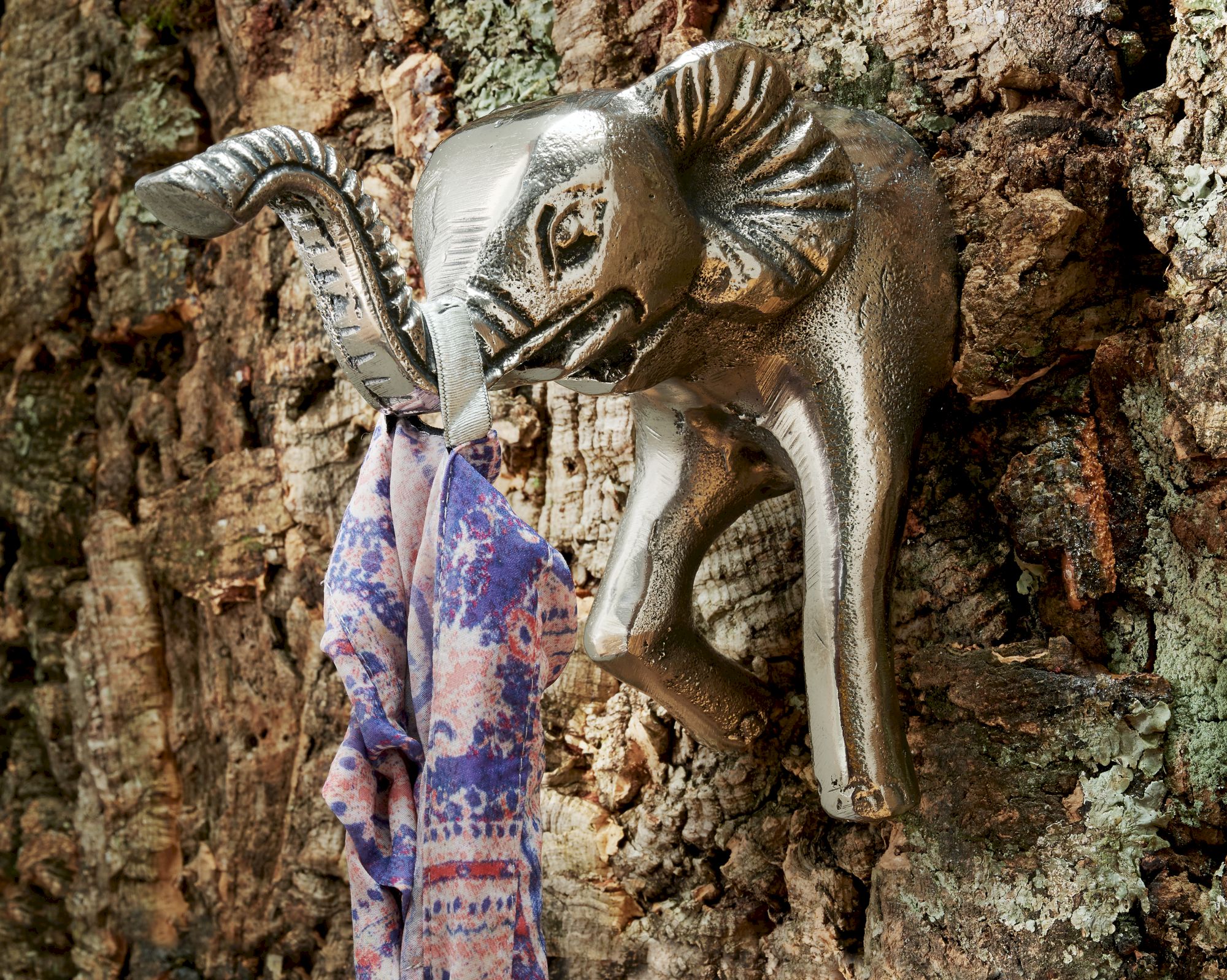 die Faktorei »Elefant« Garderobenhaken antik-gold