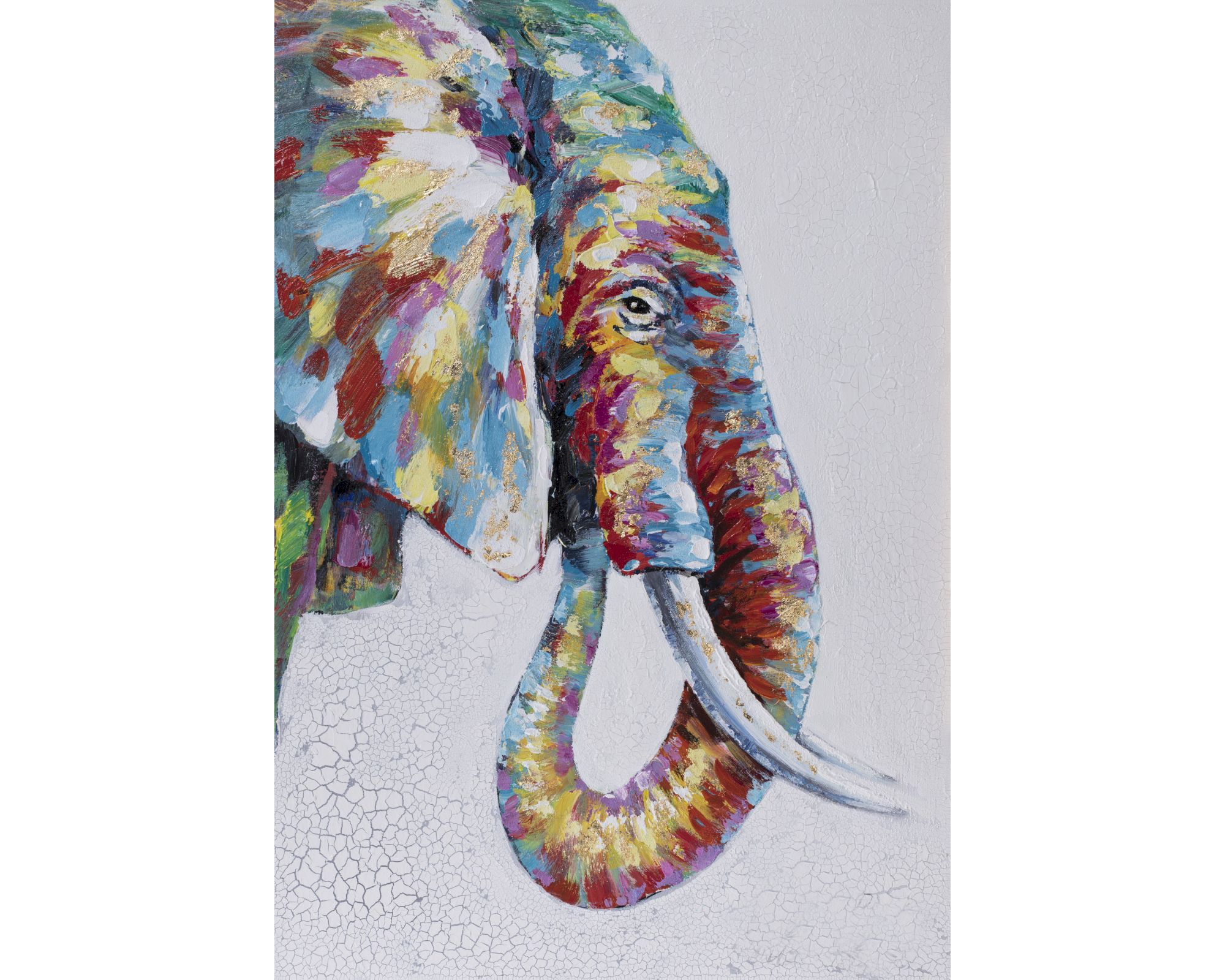 die Faktorei »Elefant II« Wandbild 80x100 cm