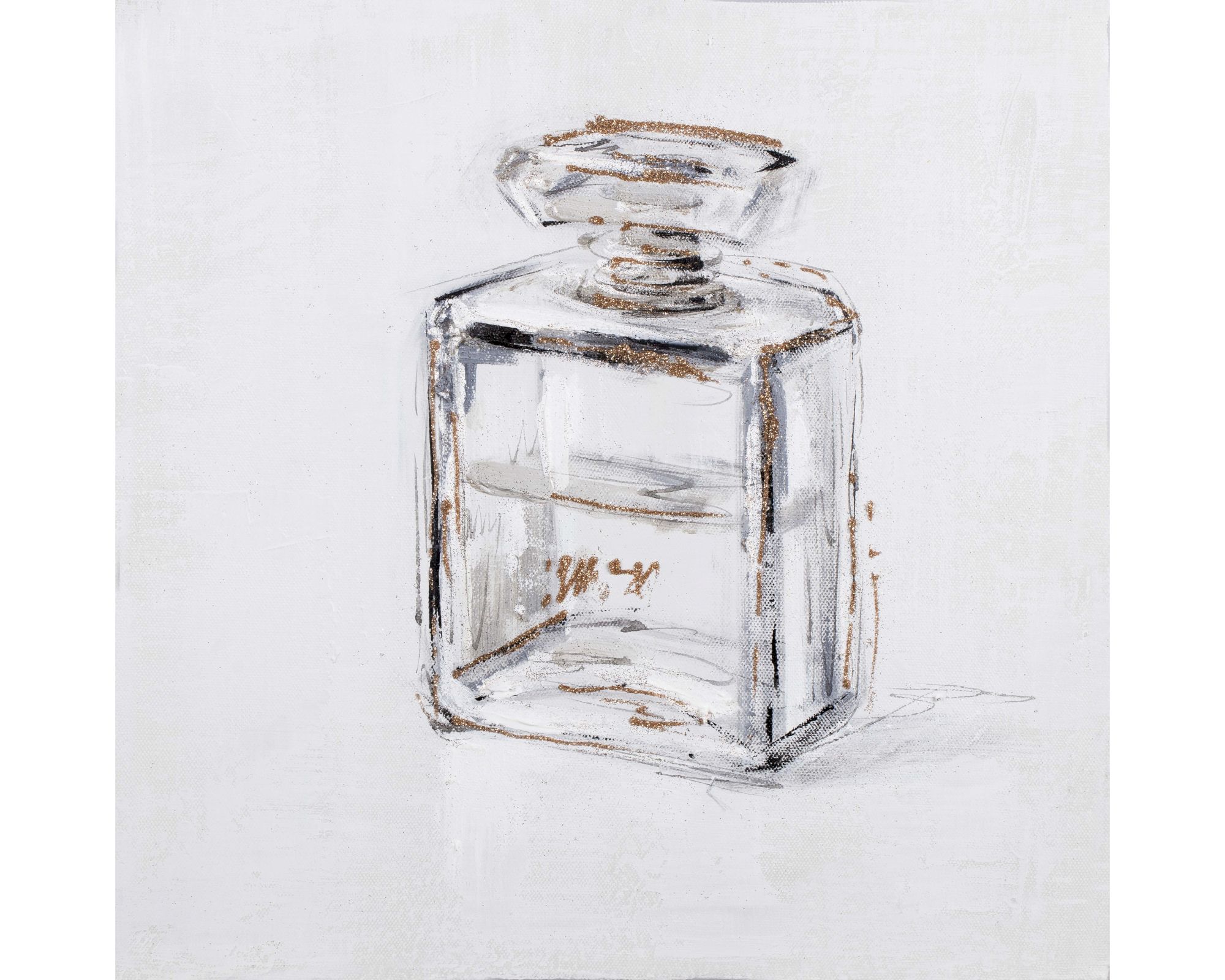 die Faktorei »Flacon« Wandbild 30x30 cm