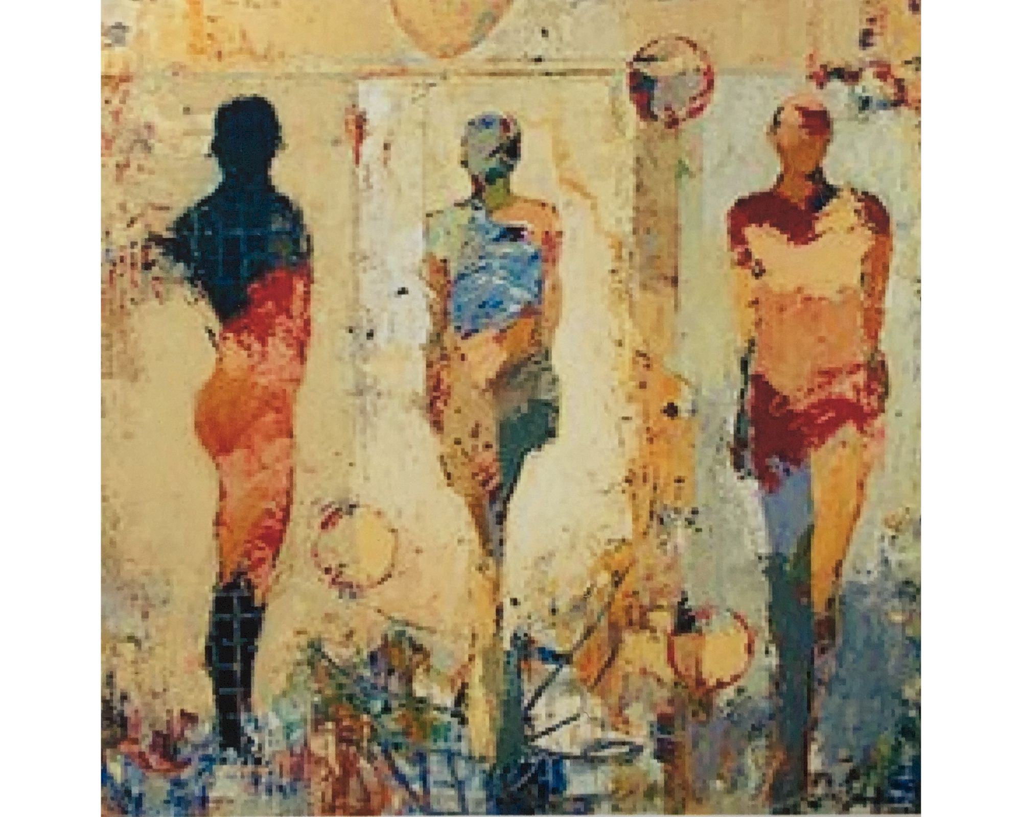 die Faktorei »Frauen abstrakt« Wandbild 150x150 cm