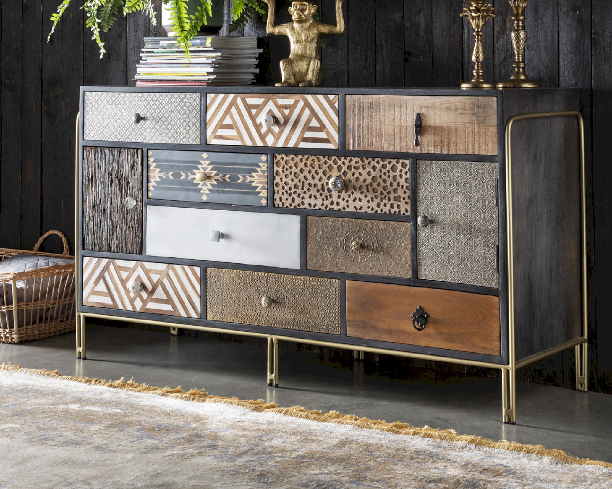 die Faktorei »Goa« Sideboard 140x80x45 cm