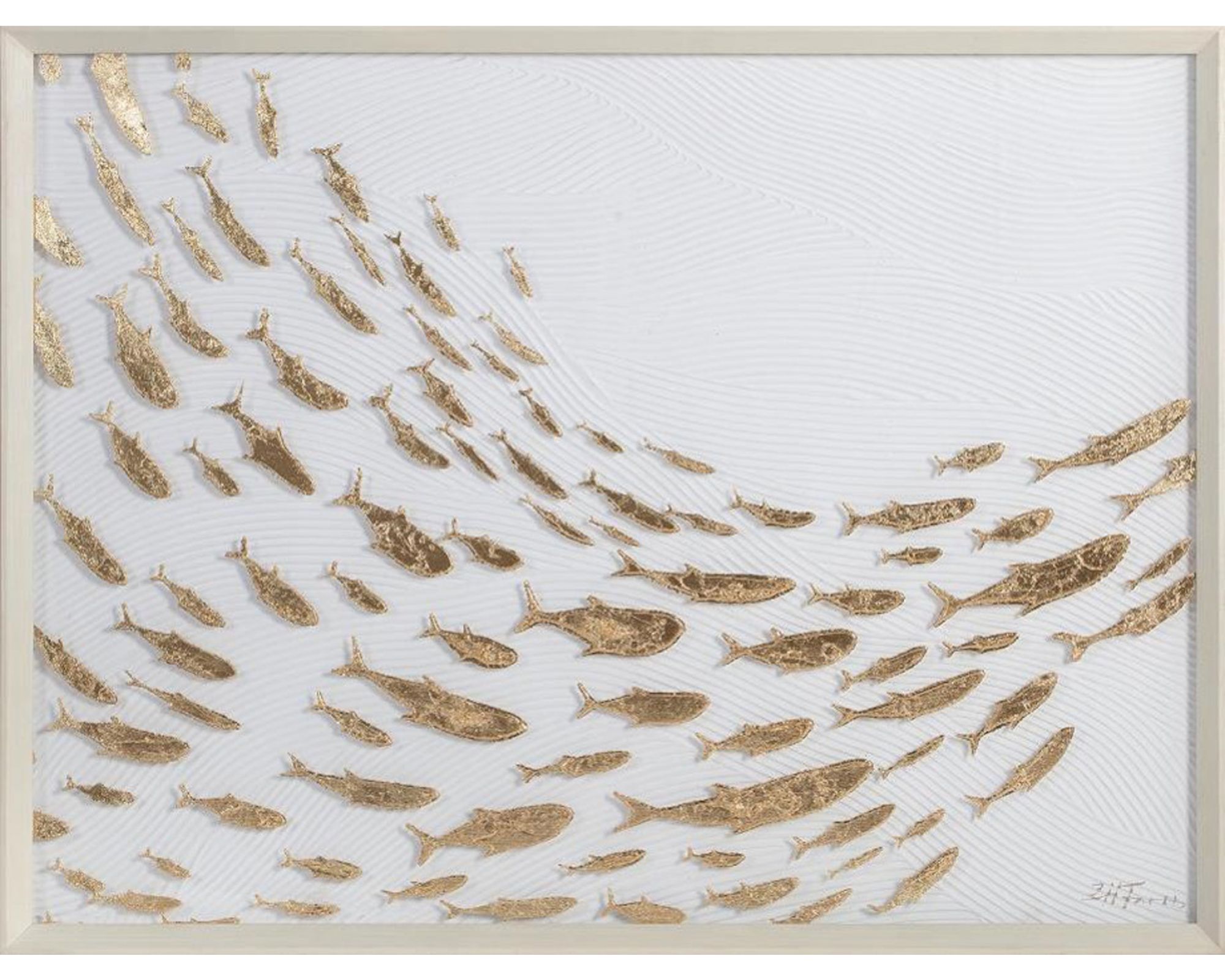 die Faktorei »Golden Fish« Wandbild – erhältlich in 1 Größen