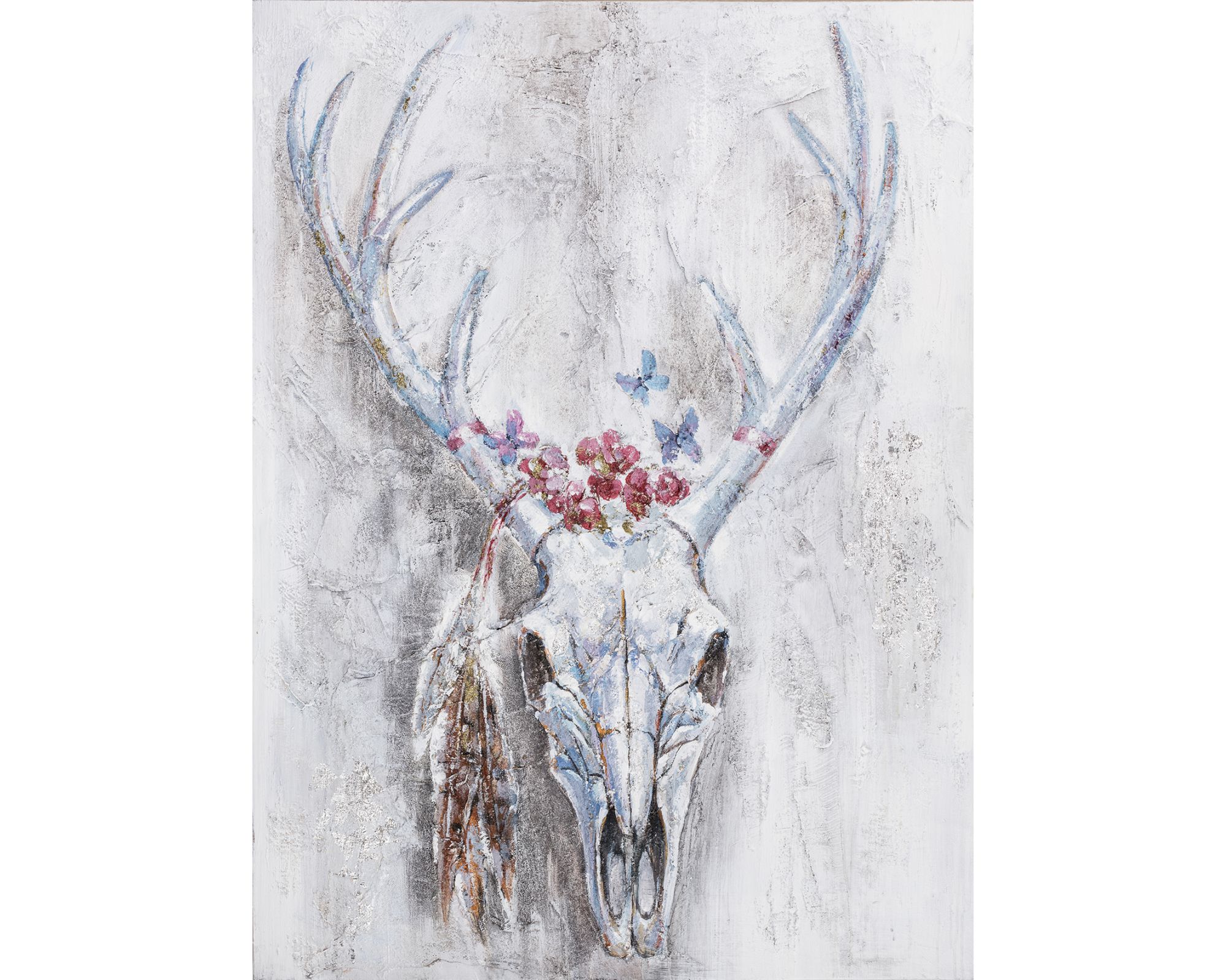 die Faktorei »Hirschgeweih« Wandbild 90x120 cm