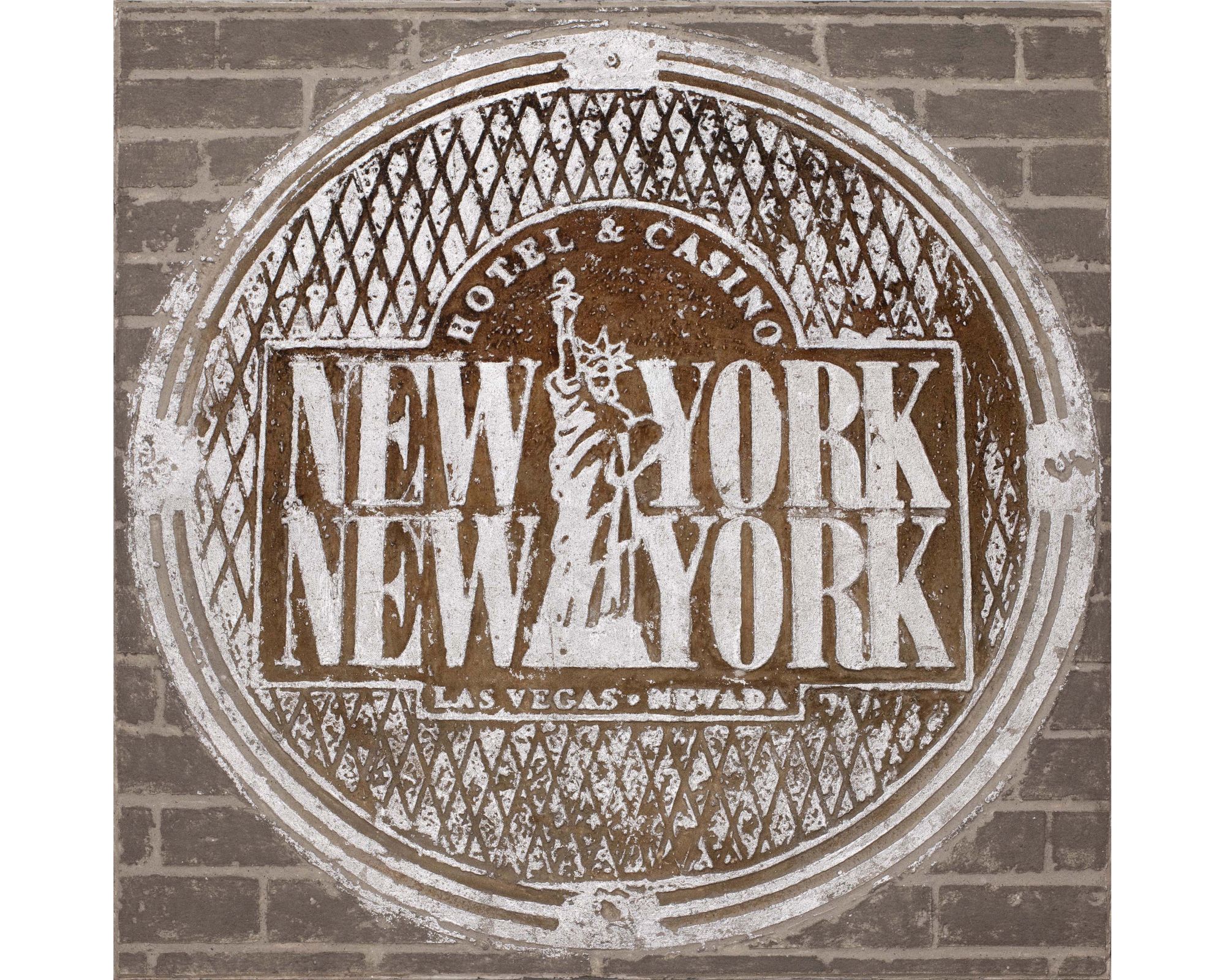 die Faktorei »Hotel New York« Wandbild 100x100 cm