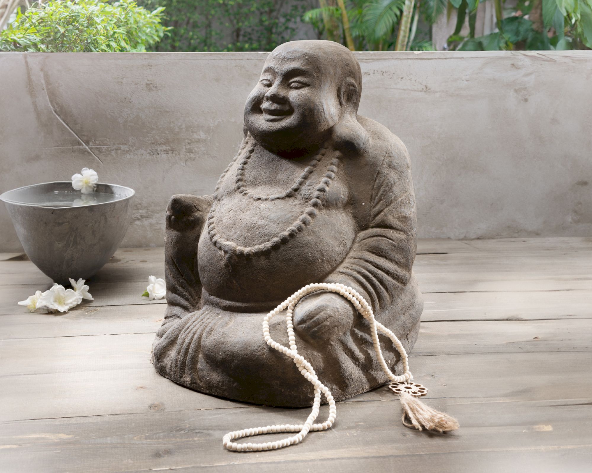 die Faktorei »Karl« Deko-Buddha Beton