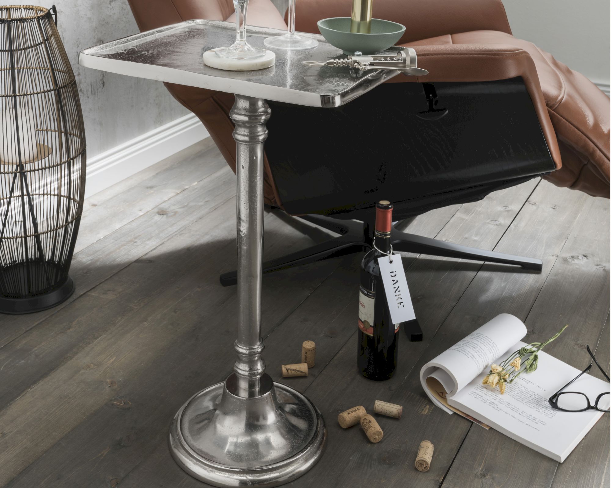 die Faktorei »Lampe« Beistelltisch 40x63 cm