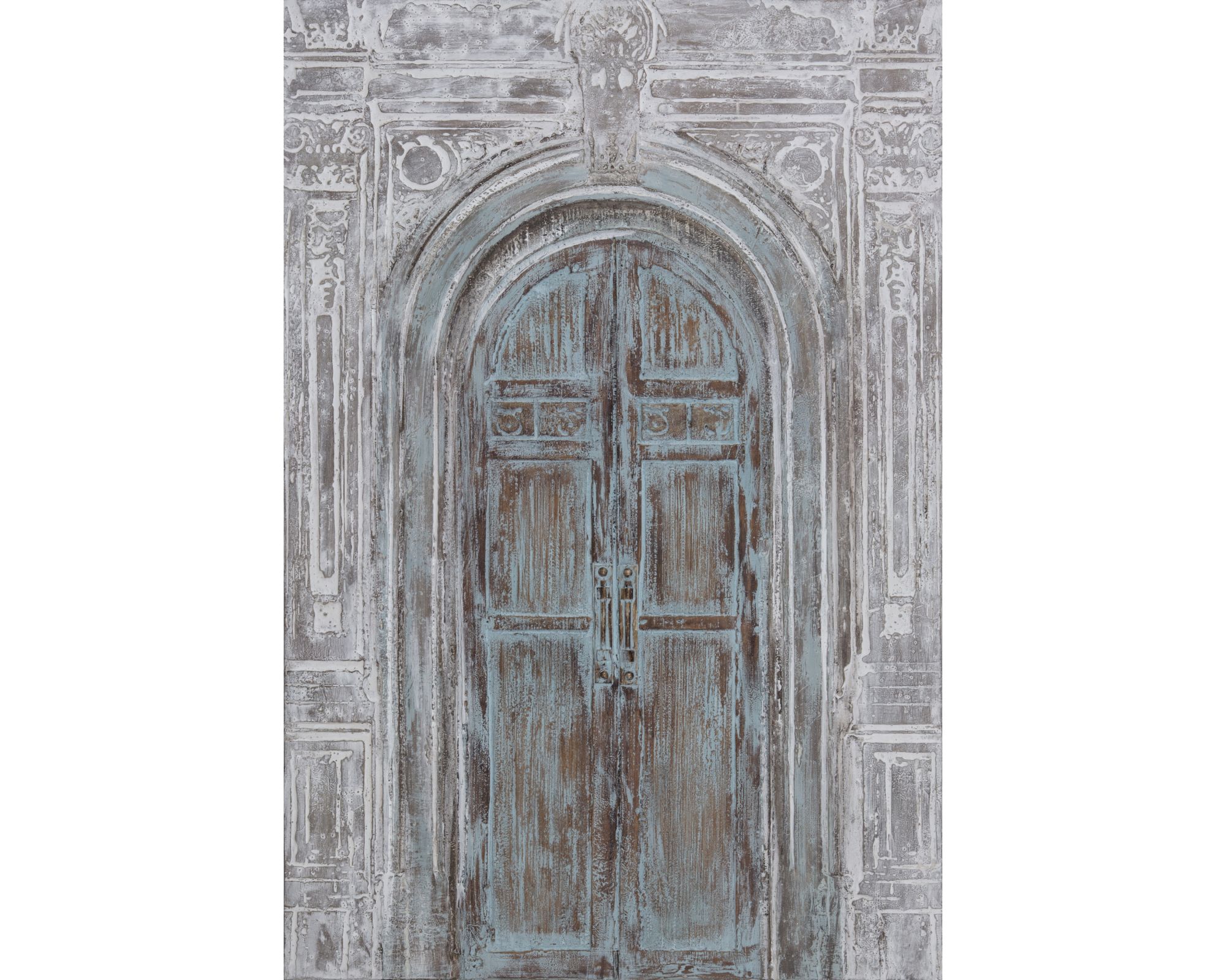 die Faktorei »Tür antik« 3D-Wandbild 100x150 cm
