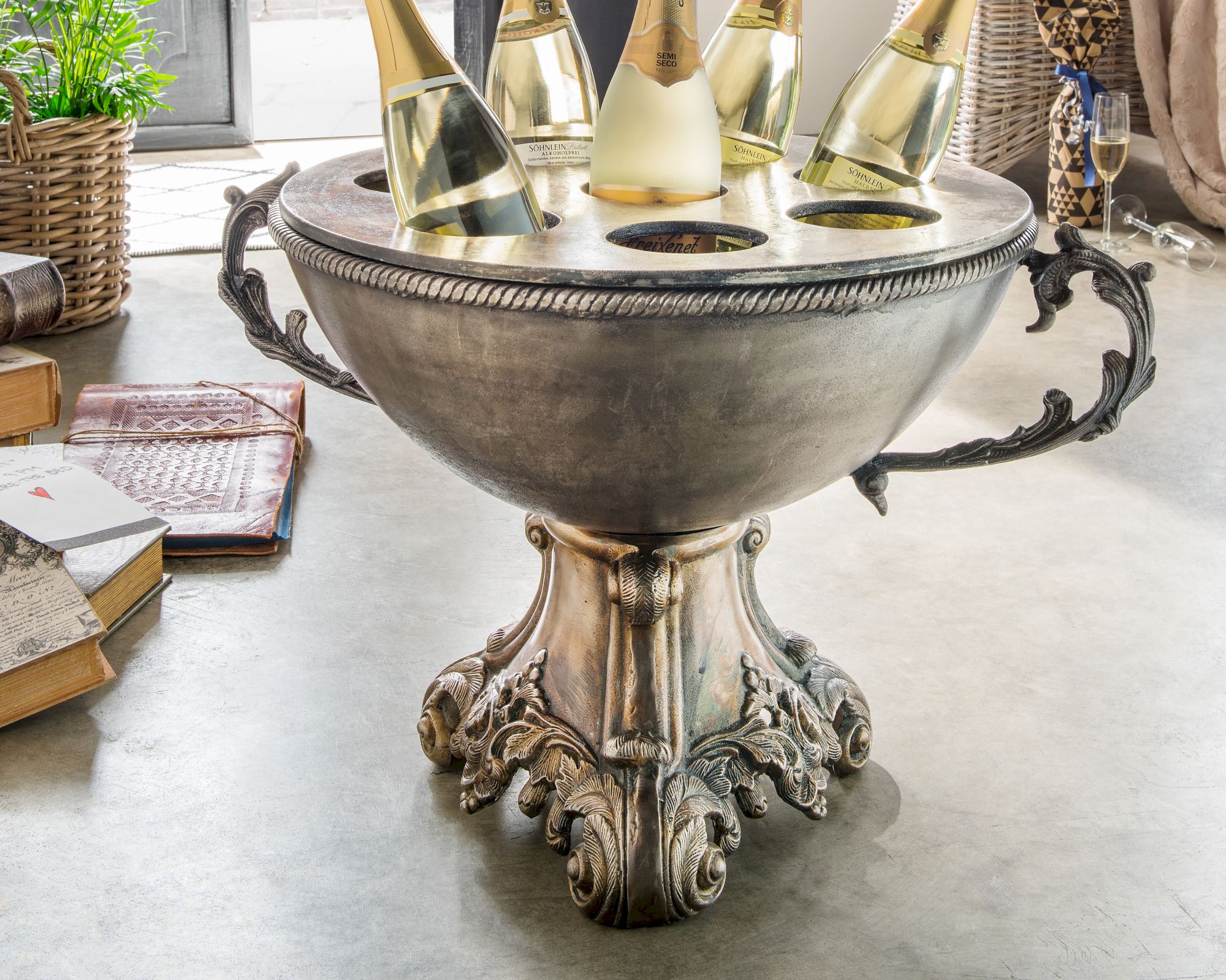 die Faktorei »Vino« Champagner-/Weinschale 41 x 27 x 41 cm