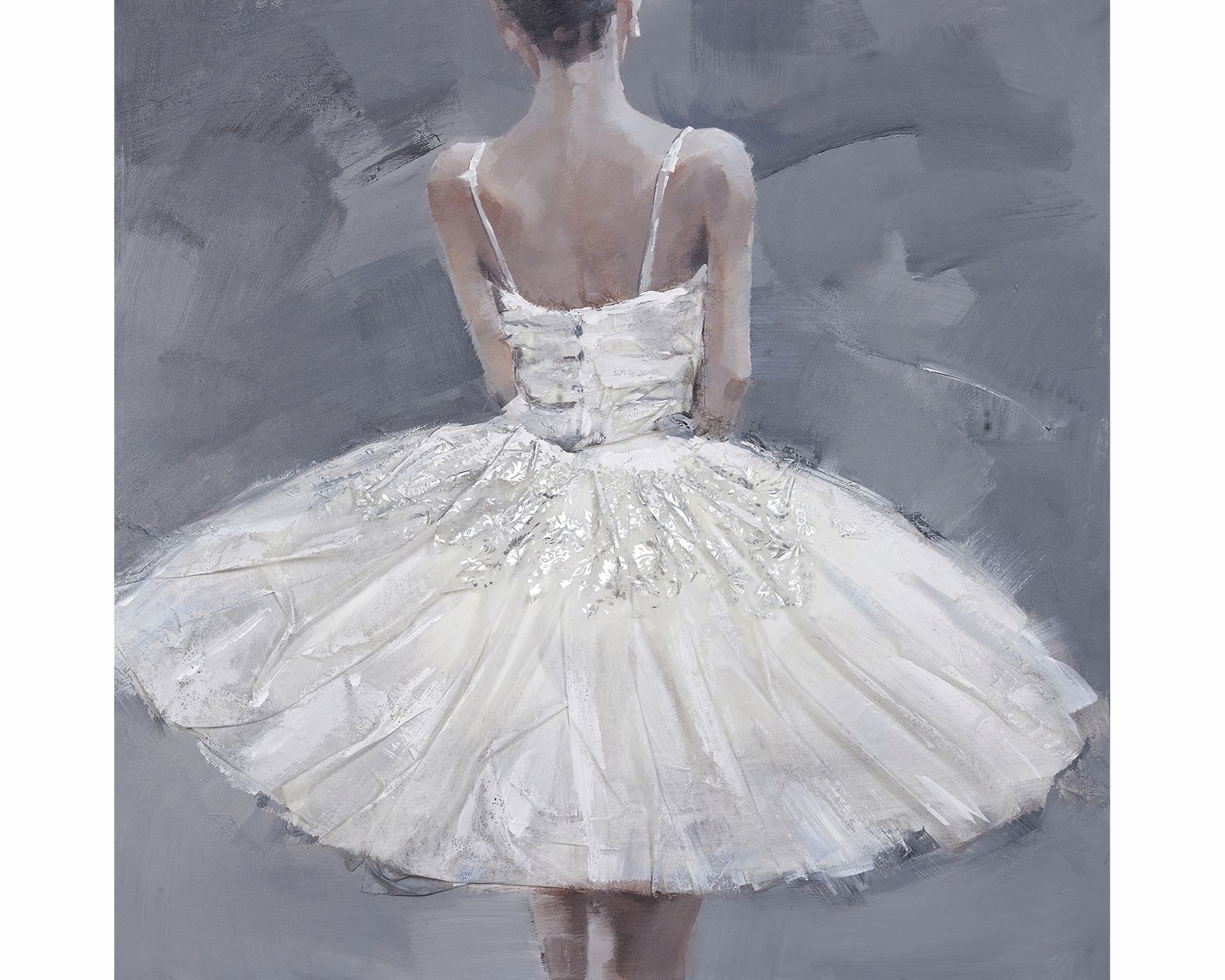 die Faktorei Wandbild "Ballerina I" unikat