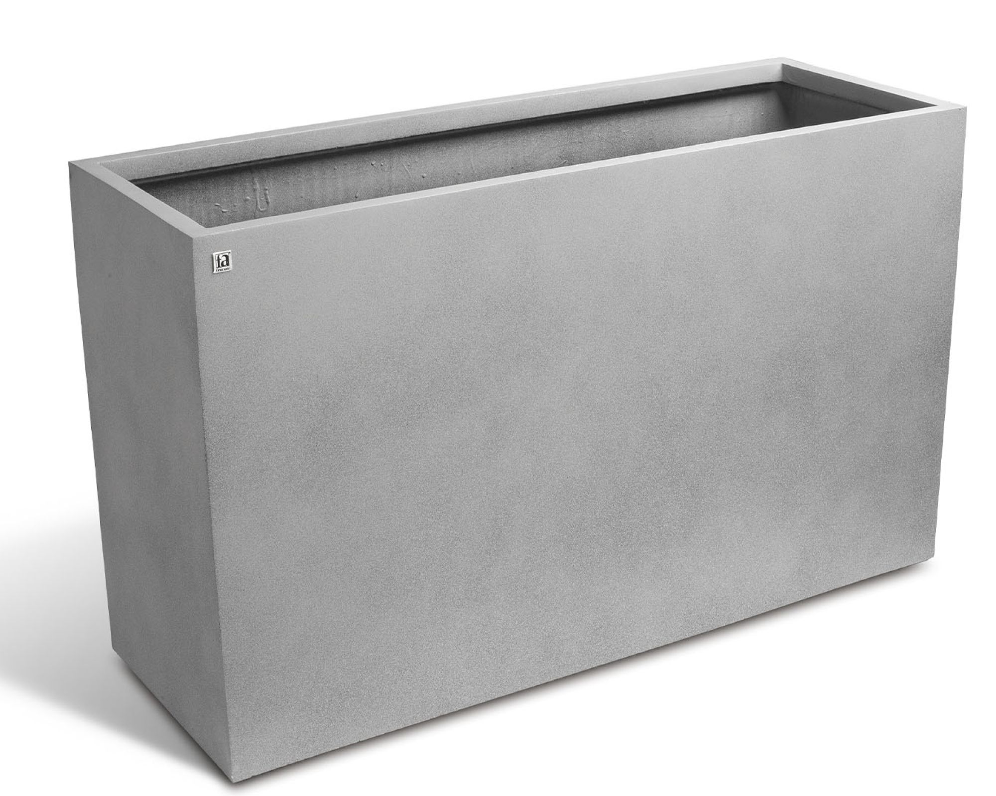 fleur ami »Division Lite« Outdoor Raumteiler concrete stone grey 90x25x70 cm