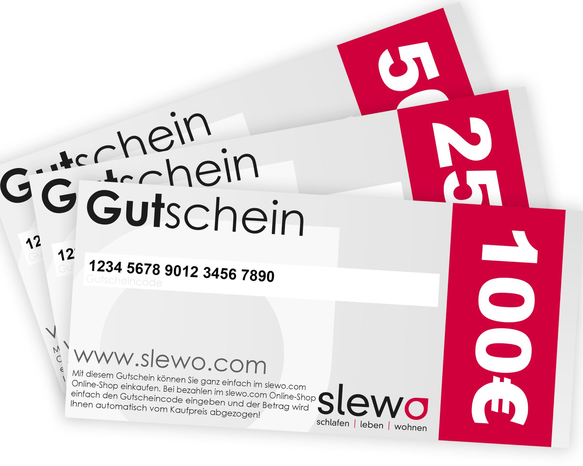 slewo.com Gutschein Wert 250 €