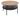 Actona »Goldington« Couchtisch rund Wildeiche Dekor