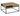 Actona »Willford« Couchtisch Wildeiche Dekor