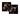 La Casa »Bulls« Wandbild 2er-Set