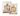 La Casa »Golden Flacons with Perls« Wandbild 2er-Set