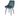 SIT »Linda« Stuhl 2er-Set Samt blau