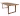 SIT tables & co »Waco« Esstisch Gestell braun