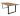 SIT tables & co »Waco« Esstisch Gestell schwarz
