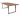 SIT tables & co »Waco« Esstisch Gestell silber