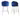 SalesFever »Arielle« Barhocker 2er-Set dunkelblau