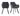SalesFever »Cristobal« Armlehnstuhl 2er-Set grau