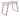 SalesFever »Glass« Schreibtisch