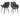 SalesFever »Leo« Armlehnstuhl 2er-Set anthrazit