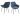 SalesFever »Leo« Armlehnstuhl 2er-Set dunkelblau