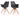 SalesFever »Paris« Armlehnstuhl 2er-Set dunkelgrau