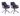 SalesFever »Sheffield« Drehstuhl 2er-Set grau