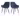 SalesFever »Steve« Armlehnstuhl 2er-Set dunkelblau