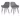 SalesFever »Steve« Armlehnstuhl 2er-Set grau