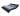 SalesFever »Wave« Polsterbett schwarz mit LED