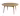 designline »Fabio« Couch- / Beistelltisch in Eiche natur