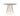 designline »Floris« Esstisch rund mit Glasplatte