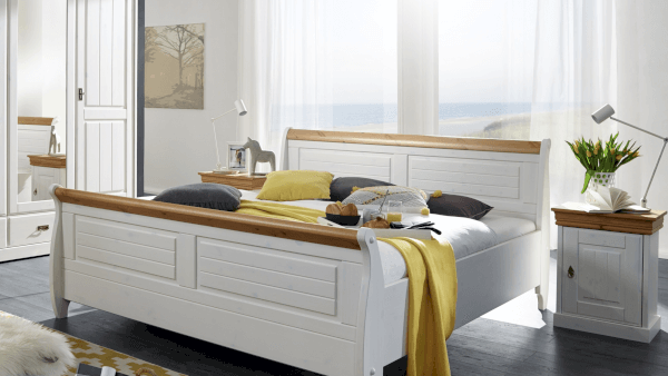 3S Frankenmöbel »Country« Massivholz Bett Artikelbild 2