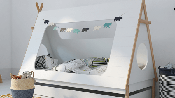 BLN Kids »TIPI« Kinderbett weiss Artikelbild 2