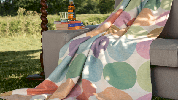 rosso Albero wollmischung 150x200 cm Öko-Tex UNI coperta avvolgente Ibena affrancatura 