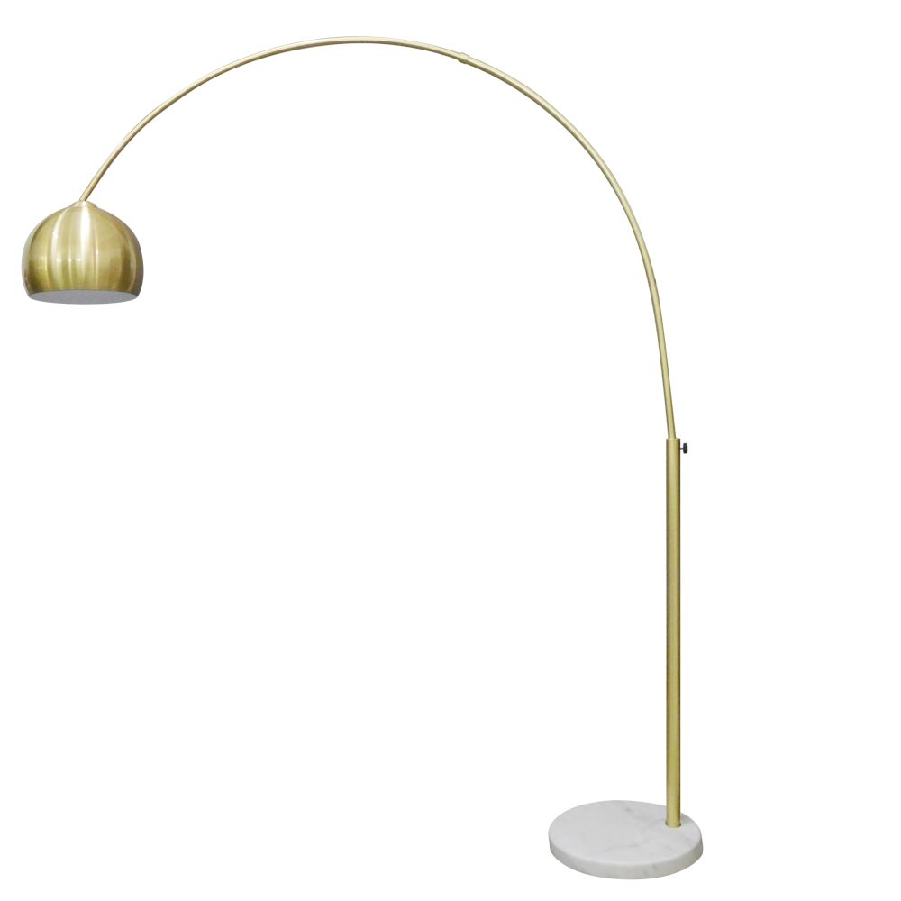 SalesFever »Big Deal« Bogenlampe messing